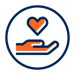 Hand Holding Heart Icon