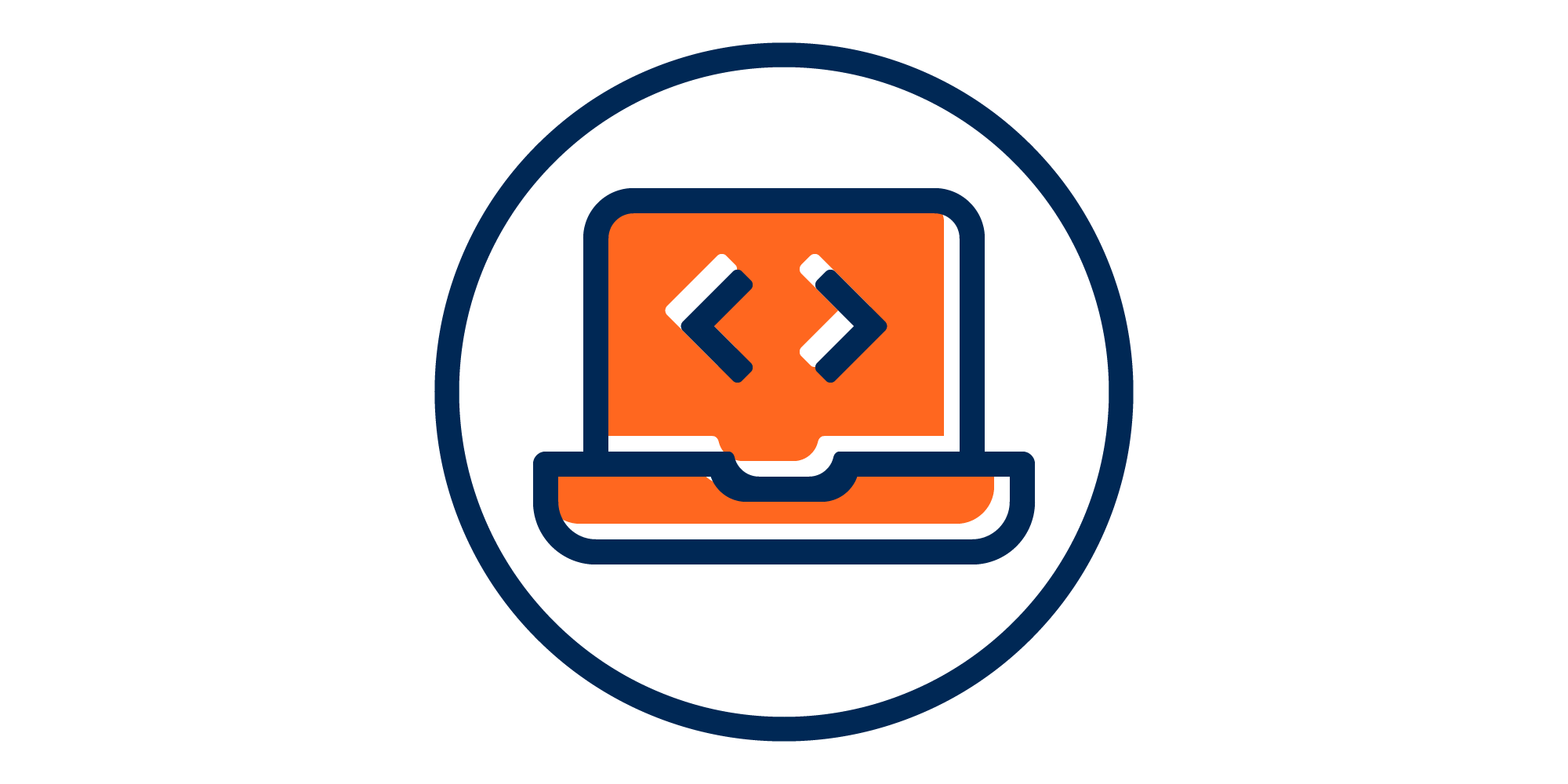 Laptop Code Icon